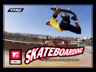 Vs. title screen for Playstation